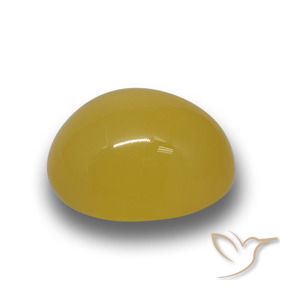Ágata Dourado-Laranja Natural 4.90ct, oval, Translúcido