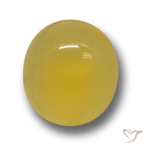 5.57ct Natural Amarelo escuro Ágata, oval, Translúcido