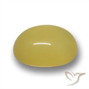 Ágata Amarelo Toscana Natural 4.05ct, oval, Translúcido
