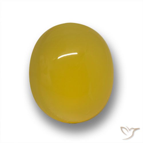 4.50ct Natural Mel amarelo Ágata, oval, Translúcido