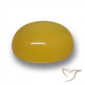 Ágata Amarelo escuro Natural 3.62ct, oval, Translúcido