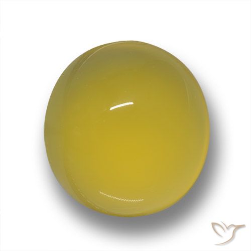 5.11ct Natural Amarelo Toscana Ágata, oval, Translúcido