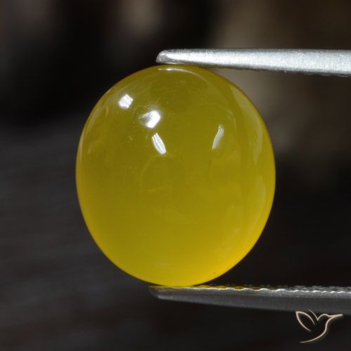 4.30ct Natural Amarelo claro mel Ágata, oval, Translúcido, Photo A