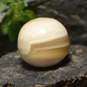 Ágata multicolorido natural 15,26ct, esfera / bola, opaco