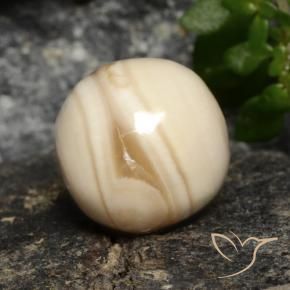 Ágata Multicolorido Natural 8.64ct, Esfera / Bola, Opaco