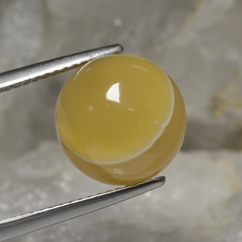 Ágata multicolorido natural 10,83ct, esfera / bola, translúcido