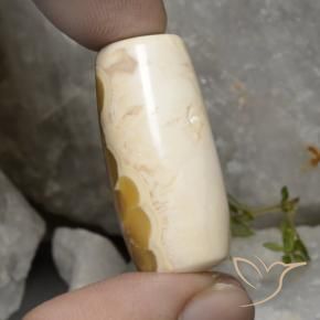 Ágata multicolorido natural 56,94ct, forma extravagante, opaco