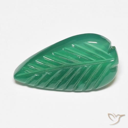 5.62ct Natural Verde médio Ágata, Chique, Translúcido
