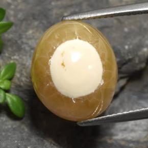 Ágata multicolorido natural 13,60ct, corte oval, translúcido