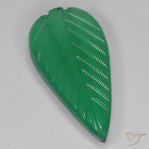 4.23ct Natural Verde médio Ágata, Chique, Transparente