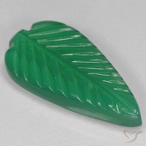 3.49ct Natural Verde médio Ágata, Chique, Translúcido