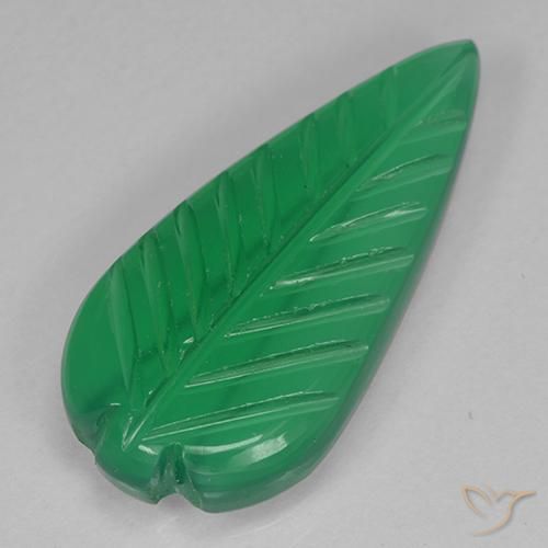 4.07ct Natural Verde amarelado Ágata, Chique, Translúcido