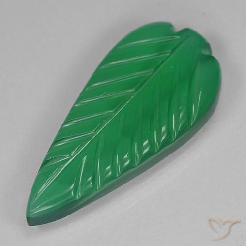 3.60ct Natural Verde médio Ágata, Chique, Transparente