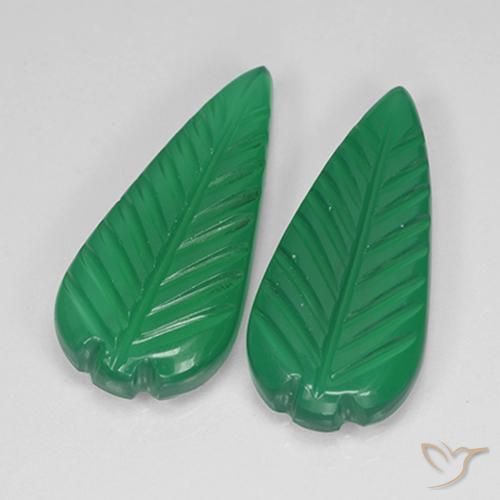 Pedras preciosas de ágata verde natural de 7,51 ct, forma extravagante, translúcido