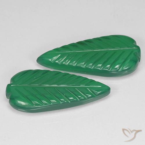 Pedras preciosas de ágata verde natural de 7,51 ct, forma extravagante, translúcido