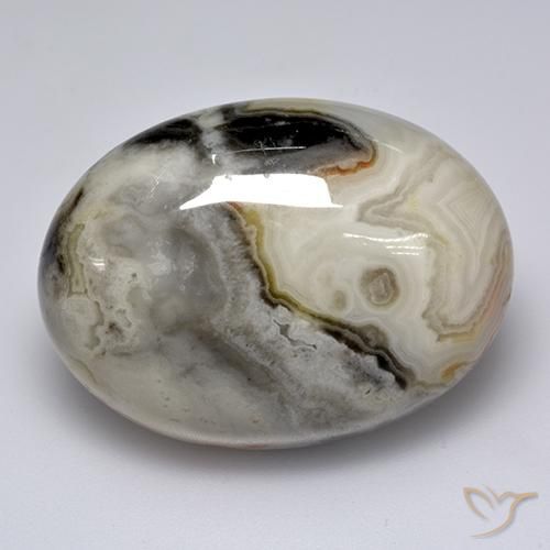 Ágata Multicolorido Natural 44.34ct, oval, Opaco