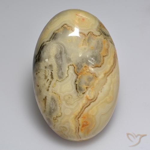57.20ct Natural Multicolorido Ágata, oval, Opaco