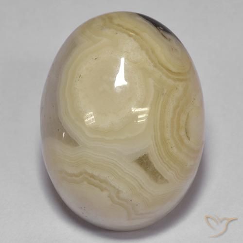 19.37ct Natural Multicolorido Ágata, oval, Translúcido