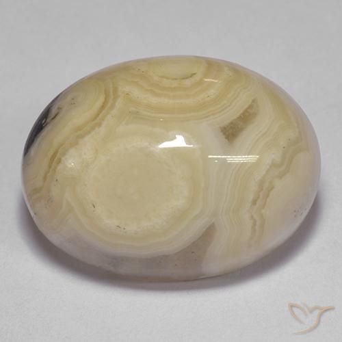 Ágata Multicolorido Natural 19.37ct, oval, Translúcido