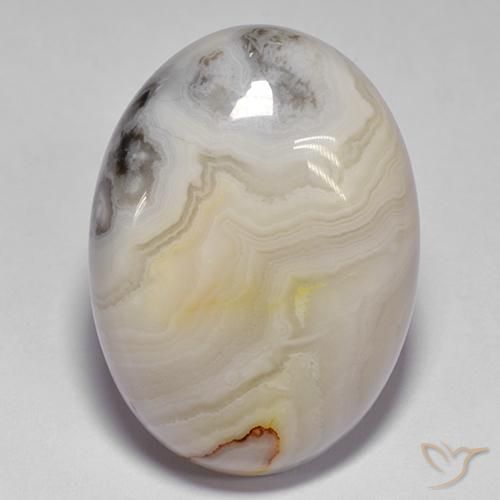 Ágata Multicolorido Natural 40.74ct, oval, Opaco