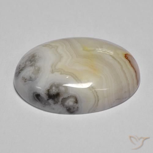 Ágata Multicolorido Natural 40.74ct, oval, Opaco