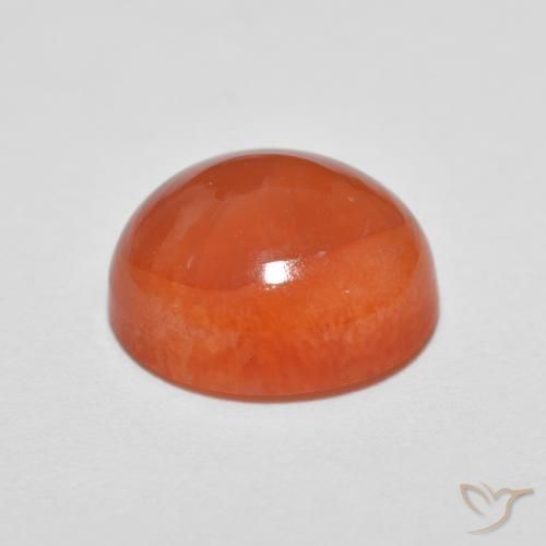Ágata Laranja Médio Natural 2.22ct, oval, Opaco