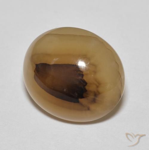 Ágata Multicolorido Natural 9.19ct, oval, Translúcido