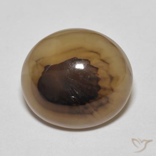 9.70ct Natural Multicolorido Ágata, oval, Translúcido
