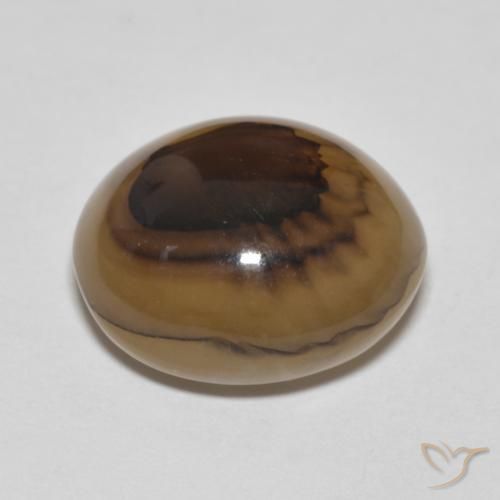 Ágata Multicolorido Natural 9.70ct, oval, Translúcido