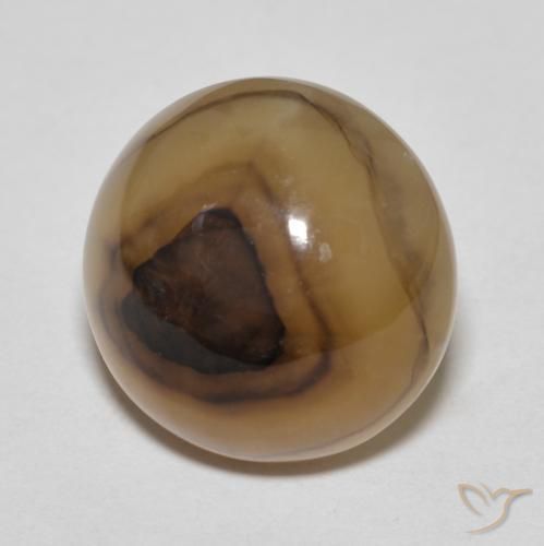 Ágata Multicolorido Natural 12.23ct, oval, Translúcido