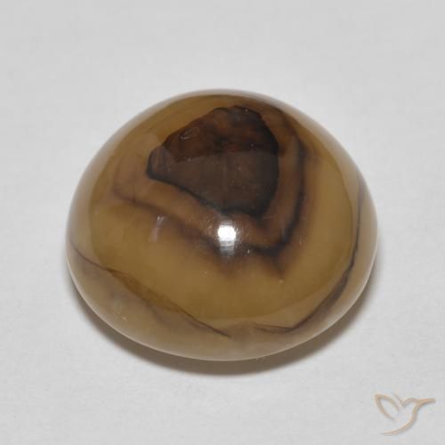 Ágata Multicolorido Natural 12.23ct, oval, Translúcido