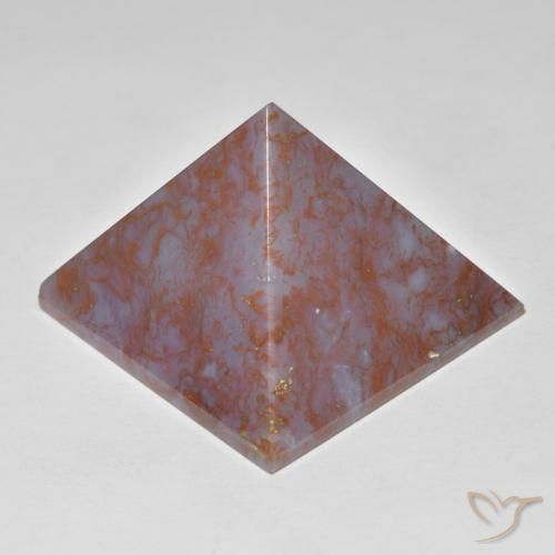 85.13ct Natural Multicolorido Ágata, Quadrado, Opaco