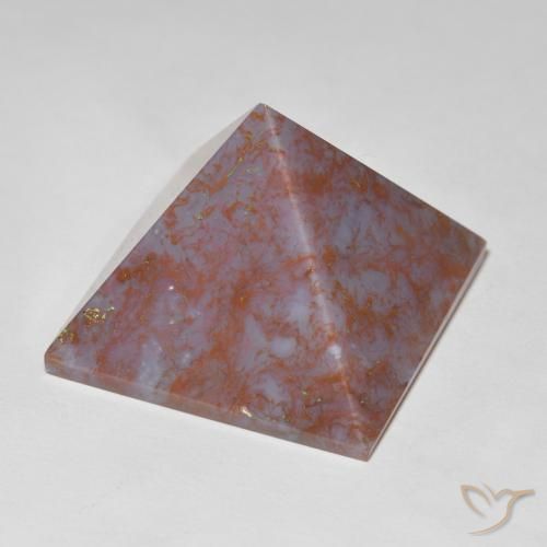 Ágata Multicolorido Natural 85.13ct, Quadrado, Opaco
