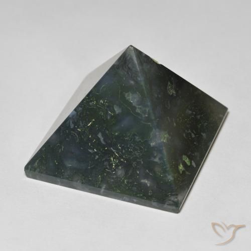 89.63ct Natural Verde médio Ágata, Quadrado, Opaco