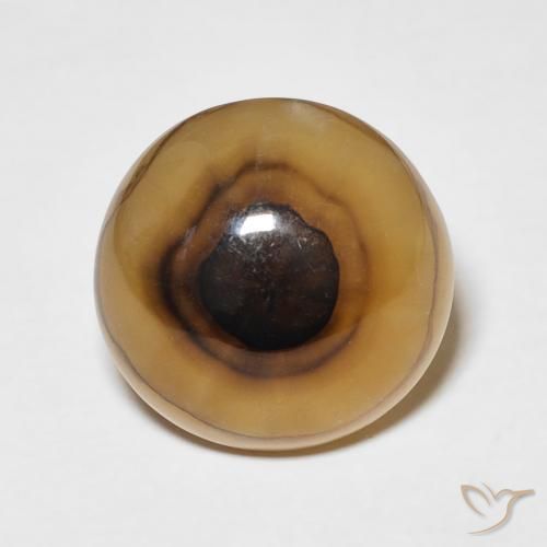 10.40ct Natural Multicolorido Ágata, Redondo, Translúcido
