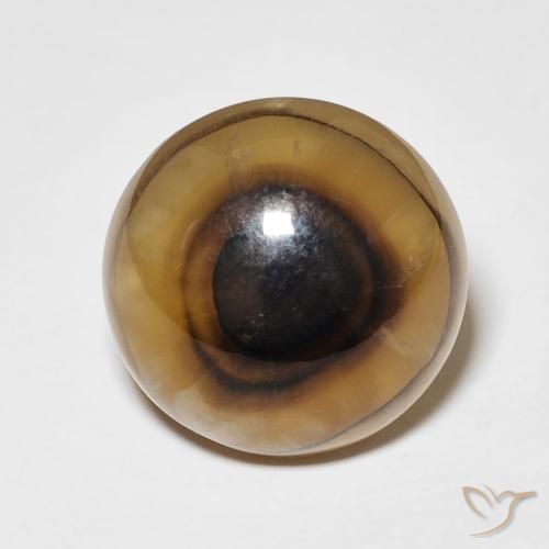 11.72ct Natural Multicolorido Ágata, Redondo, Translúcido