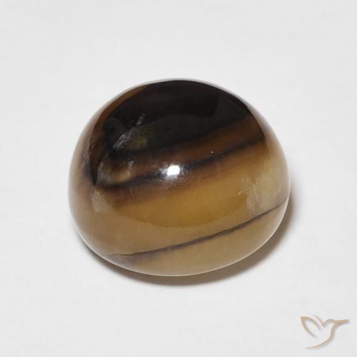 Ágata Multicolorido Natural 6.25ct, Redondo, Translúcido