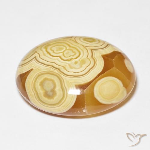 Ágata Multicolorido Natural 38.35ct, oval, Opaco