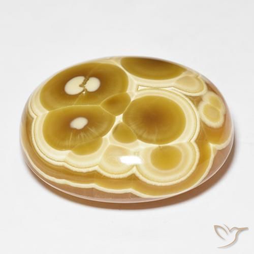 Ágata Multicolorido Natural 96.70ct, oval, Opaco