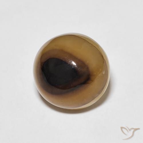 Ágata Multicolorido Natural 4.86ct, oval, Translúcido