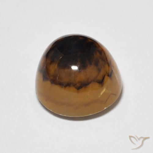 Ágata Multicolorido Natural 4.35ct, Redondo, Translúcido
