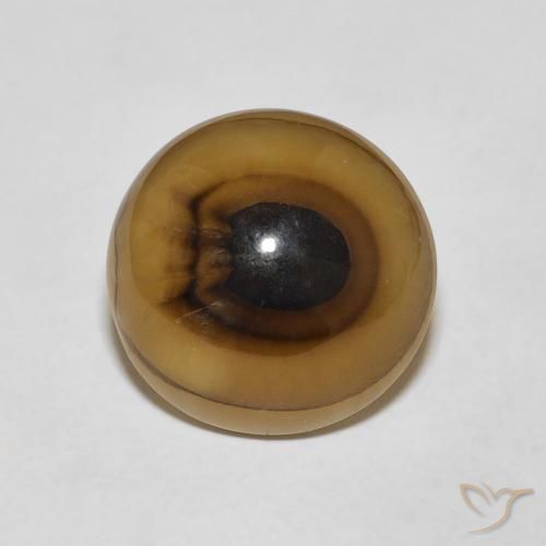 7.04ct Natural Multicolorido Ágata, Redondo, Translúcido