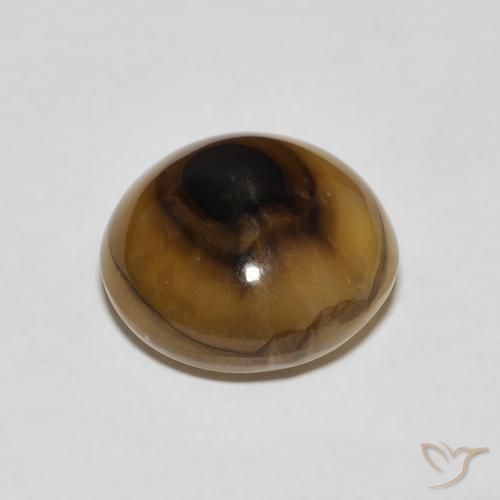 Ágata Multicolorido Natural 7.04ct, Redondo, Translúcido