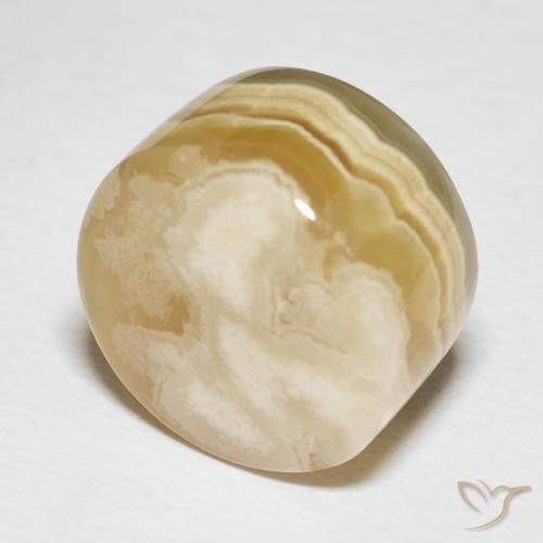 Ágata Multicolorido Natural 16.66ct, Chique, Opaco