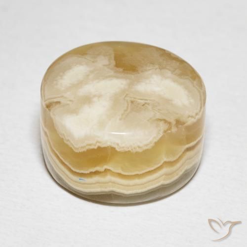 Ágata Multicolorido Natural 16.66ct, Chique, Opaco