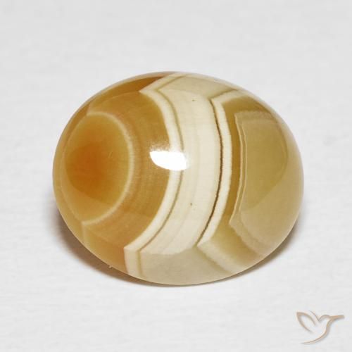 6.80ct Natural Multicolorido Ágata, oval, Opaco