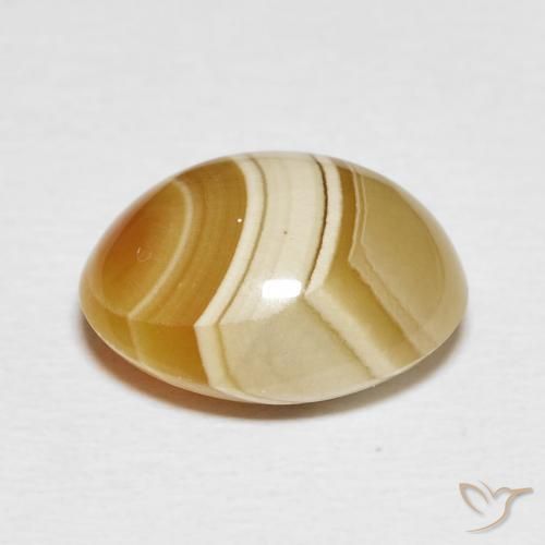 Ágata Multicolorido Natural 6.80ct, oval, Opaco