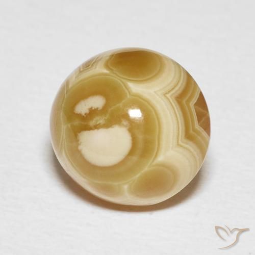 Ágata Multicolorido Natural 6.46ct, oval, Opaco
