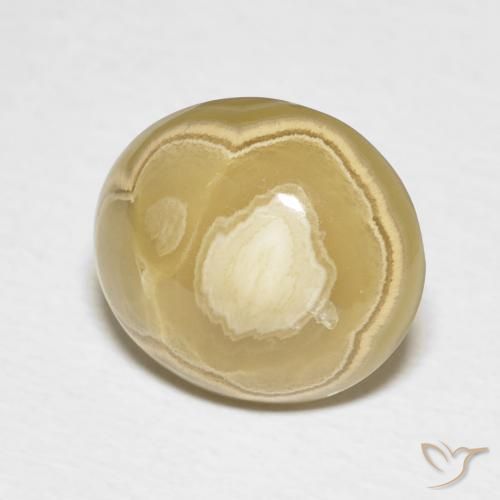 Ágata Multicolorido Natural 5.65ct, oval, Opaco