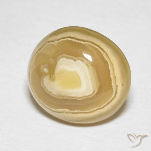 Ágata Multicolorido Natural 7.07ct, oval, Opaco